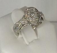 Pear Diamond Engagement Ring