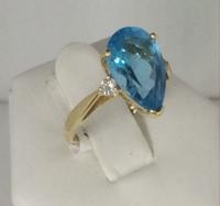 Blue Topaz Ring