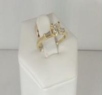14K Yellow Gold 1 CTTW VS1 Diamond Ring