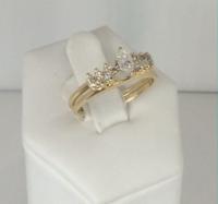 14K Yellow Gold .44 CTTW Solitaire Diamond Ring