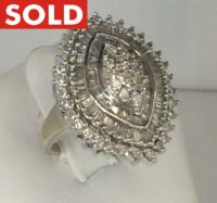 Baguette Dinner Ring